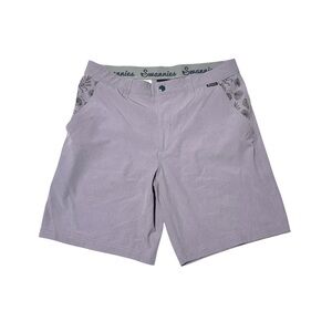 Swannies Fairway Golf Shorts Lilac Mens‎ Size 32 Performance Moisture Wicking